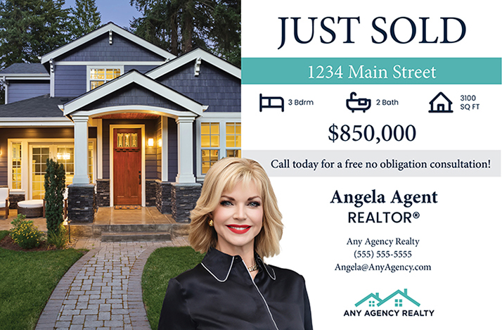 Just Sold Postcard Modern Example 2